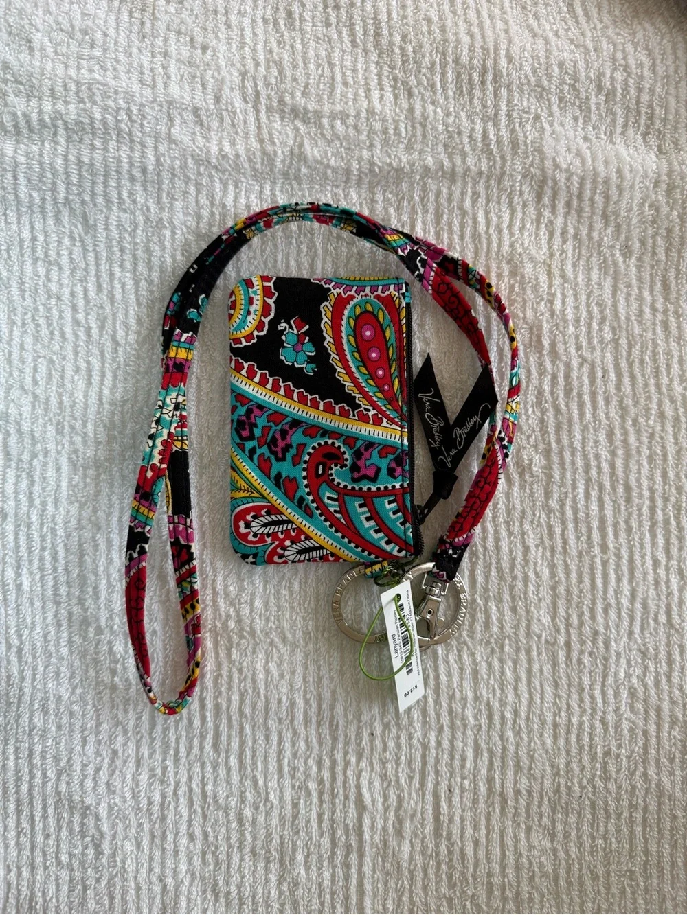 Vera Bradley Zip ID and Lanyard ( 3 sets ).